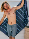 BREATHING TRAVEL Sand Free Beach Towel - Island Nights HOME & LIFESTYLE