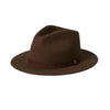 BRIXTON Messer Packable Fedora - Dark Earth HEADWEAR