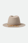 BRIXTON Wesley Fedora - Sand/Brown HEADWEAR