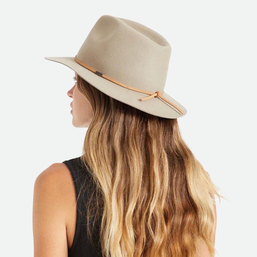 Fedora Headwear Wesley Fedora Brixton Wesley Fedora Sand/Brown