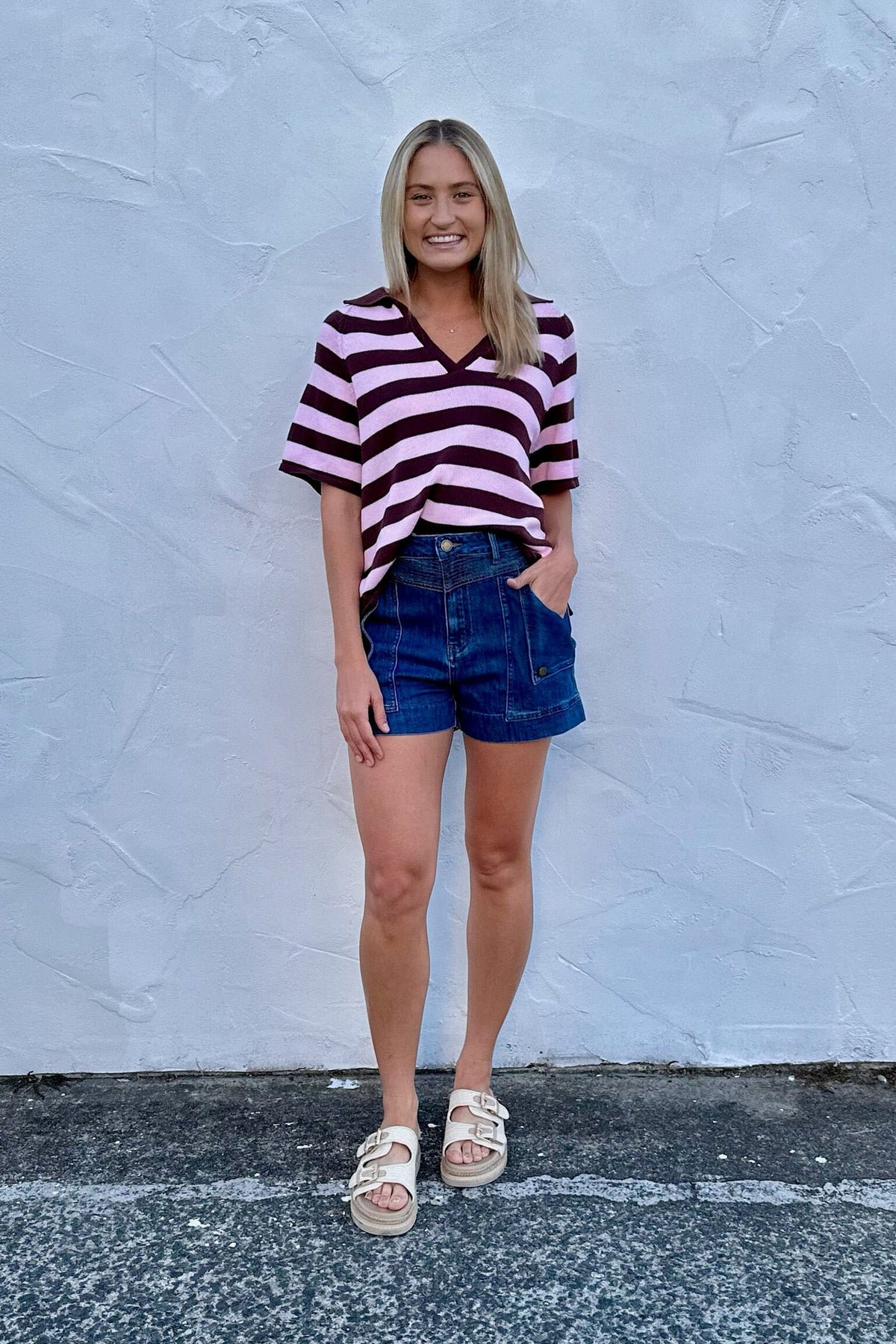 COUNTRY DENIM Jeda Denim Shorts BOTTOMS