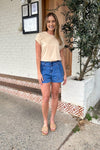 COUNTRY DENIM Ziggy Denim Shorts BOTTOMS