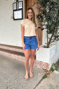 COUNTRY DENIM Ziggy Denim Shorts BOTTOMS