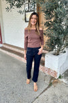 COUNTRY DENIM Zoey Dark Denim Jeans BOTTOMS