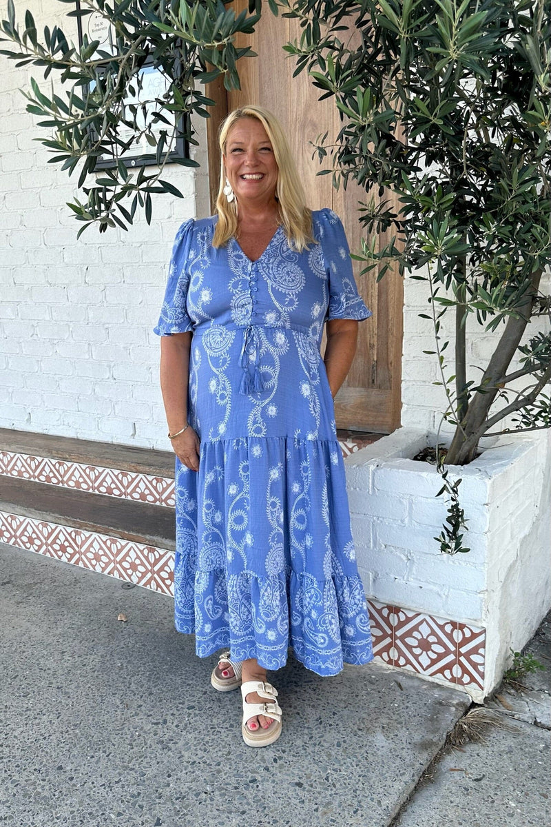 DELILAH Iris Midi Dress DRESSES