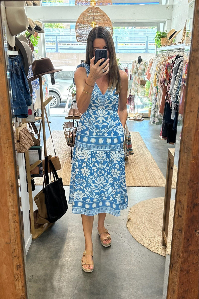 DELILAH Maui Midi Dress DRESSES