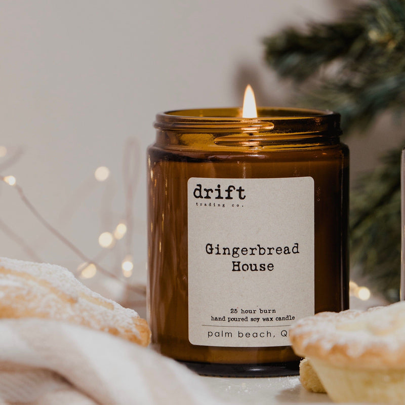 DRIFT TRADING Drift Candle - Gingerbread House HOME & LIFESTYLE