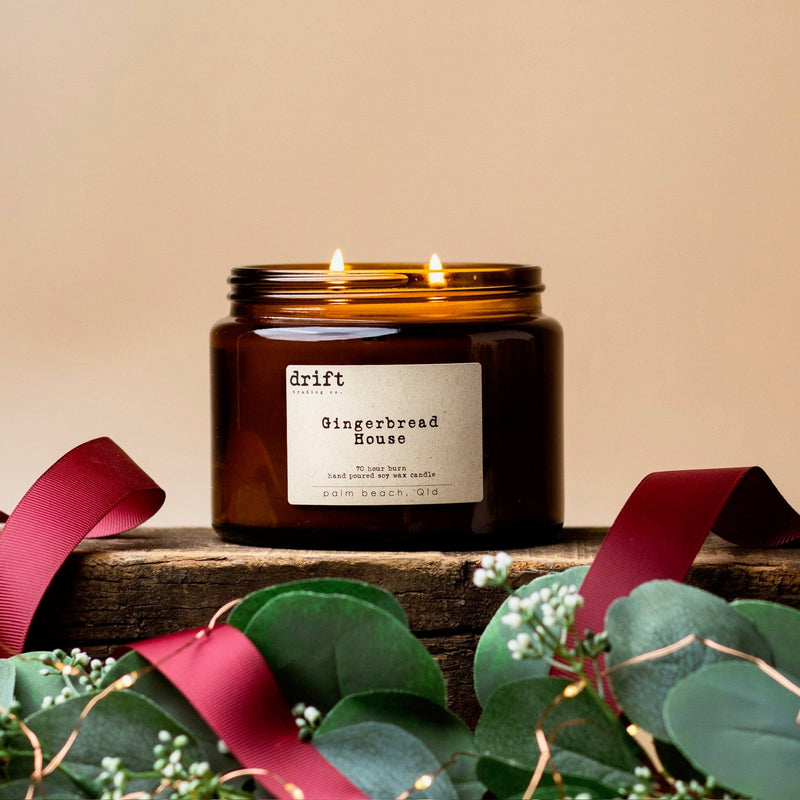 DRIFT TRADING Drift Candle - Gingerbread House HOME & LIFESTYLE