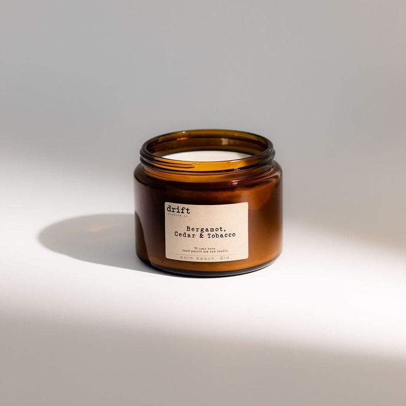 DRIFT TRADING Drift Extra Large Amber Candle HOME & LIFESTYLE