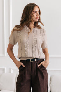 EBBY AND I Cassie Knit Top TOPS