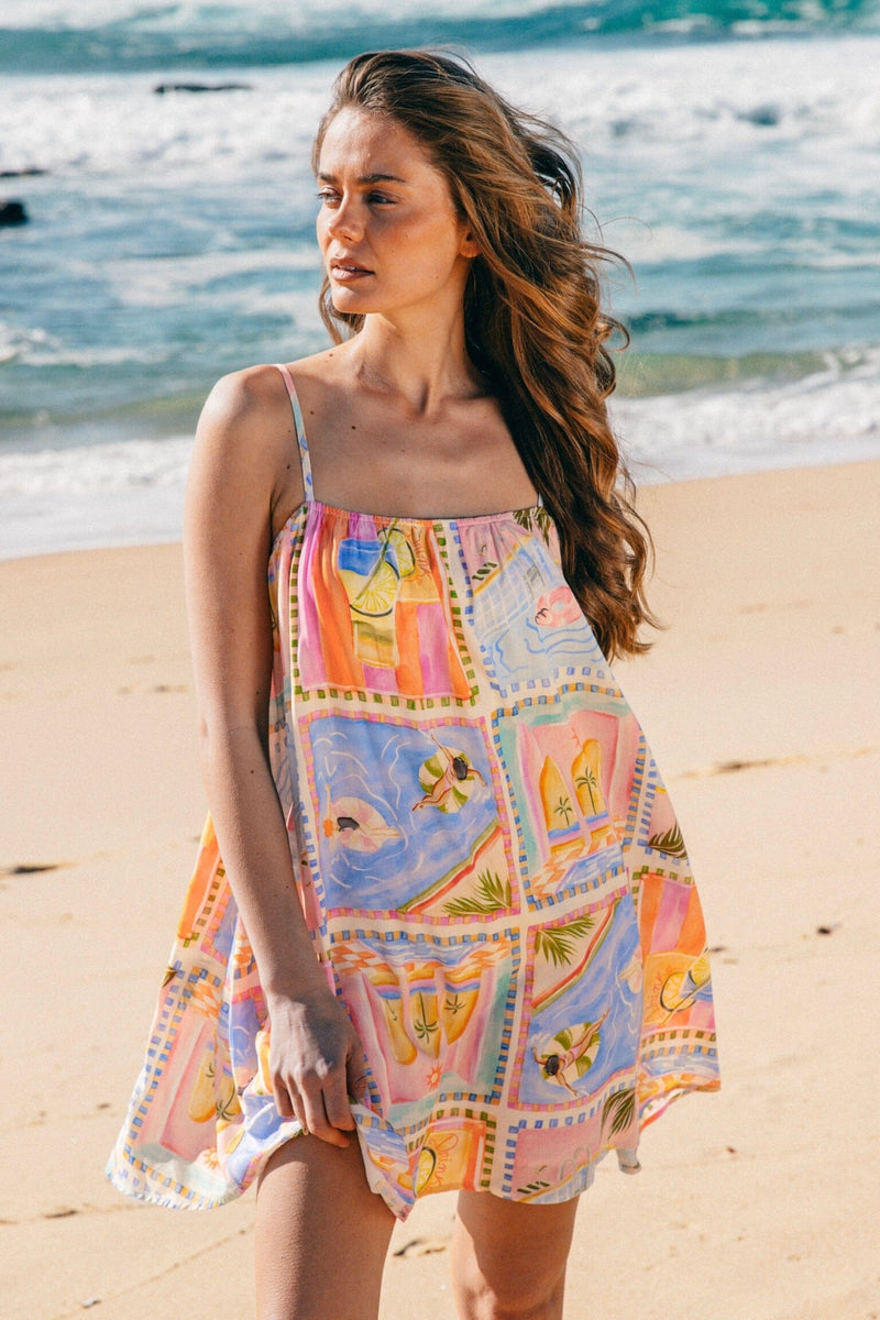 EBBY AND I Melrose Mini Dress DRESSES