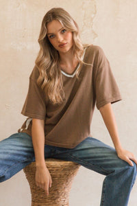 EBBY AND I Nova Knit Tee TOPS