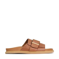 EOS Dede Leather Slide - Brandy SHOES