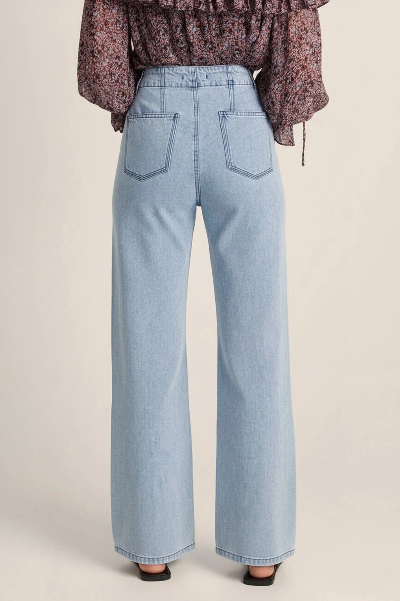 FATE + BECKER Lila Straight Leg Jean BOTTOMS
