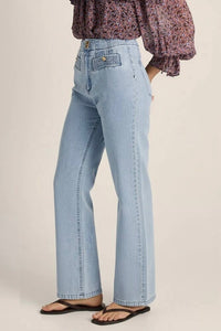FATE + BECKER Lila Straight Leg Jean BOTTOMS