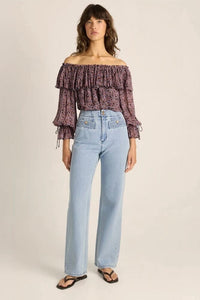 FATE + BECKER Lila Straight Leg Jean BOTTOMS