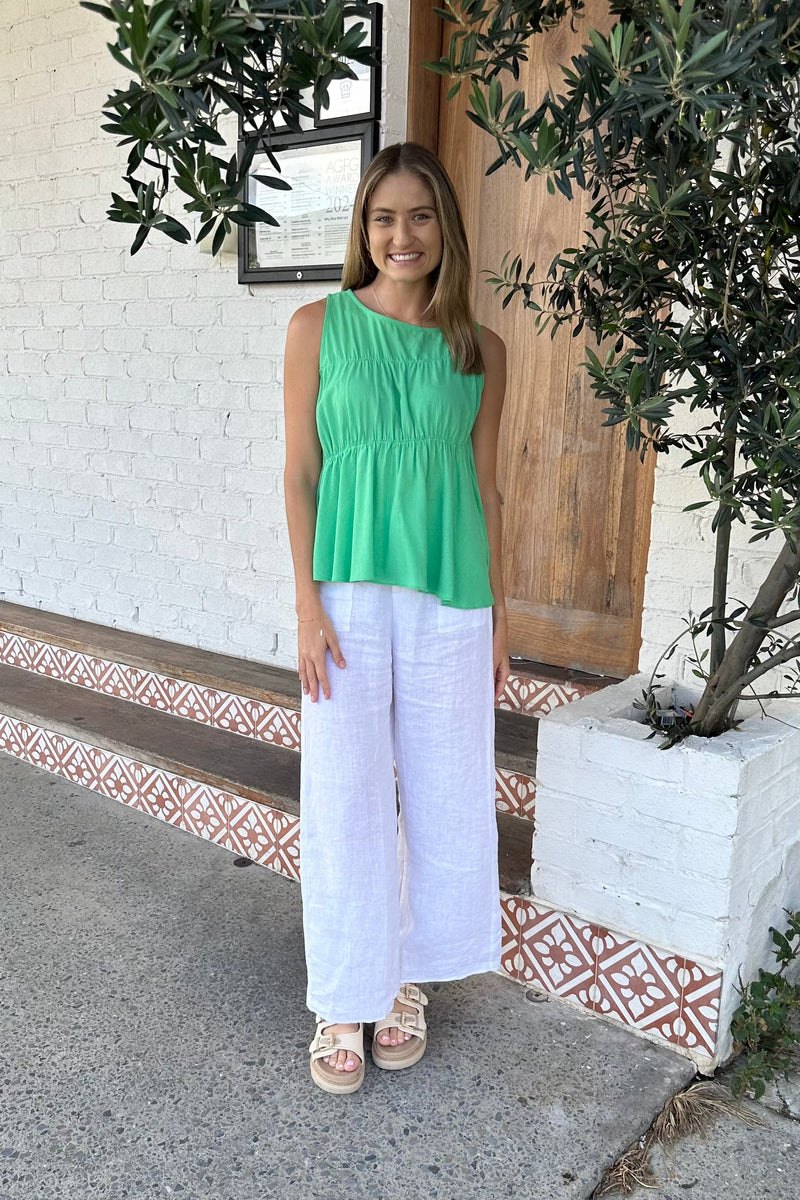 HARPER & ME Tilly Top - Green TOPS