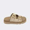 HUMAN PREMIUM Maple Slides - Natural Raffia SHOES