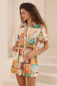 IRIS MAXI Reef Playsuit PLAYSUIT