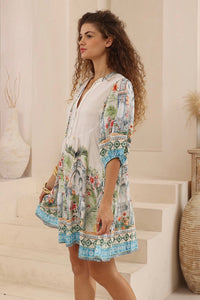 IRIS MAXI Toscana Dress DRESSES