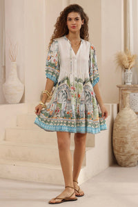 IRIS MAXI Toscana Dress DRESSES