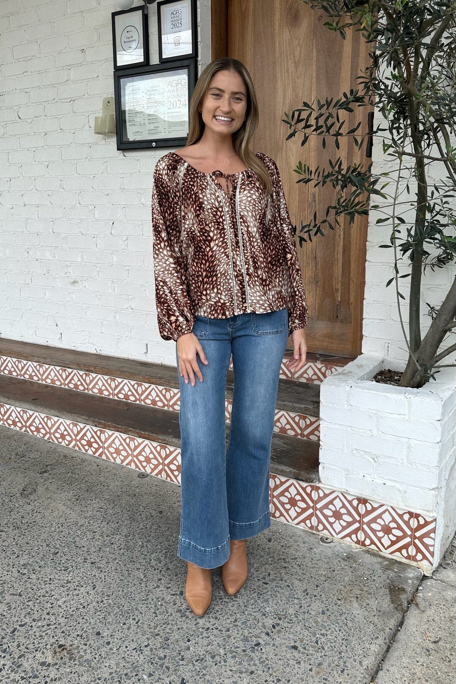 IRIS MAXI Wylder Blouse TOPS