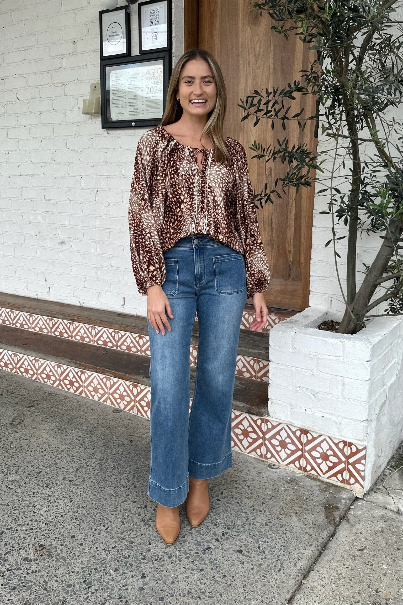 IRIS MAXI Wylder Blouse TOPS