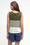 LABEL OF LOVE Coastal Knit Tank - Olive TOPS