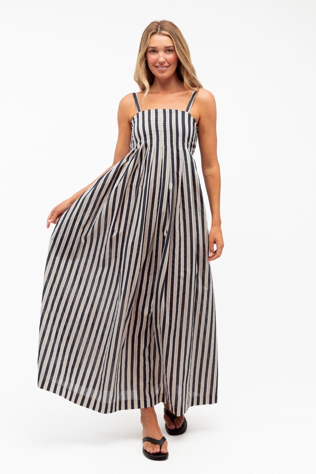 LABEL OF LOVE Monica Stripe Maxi Dress DRESSES