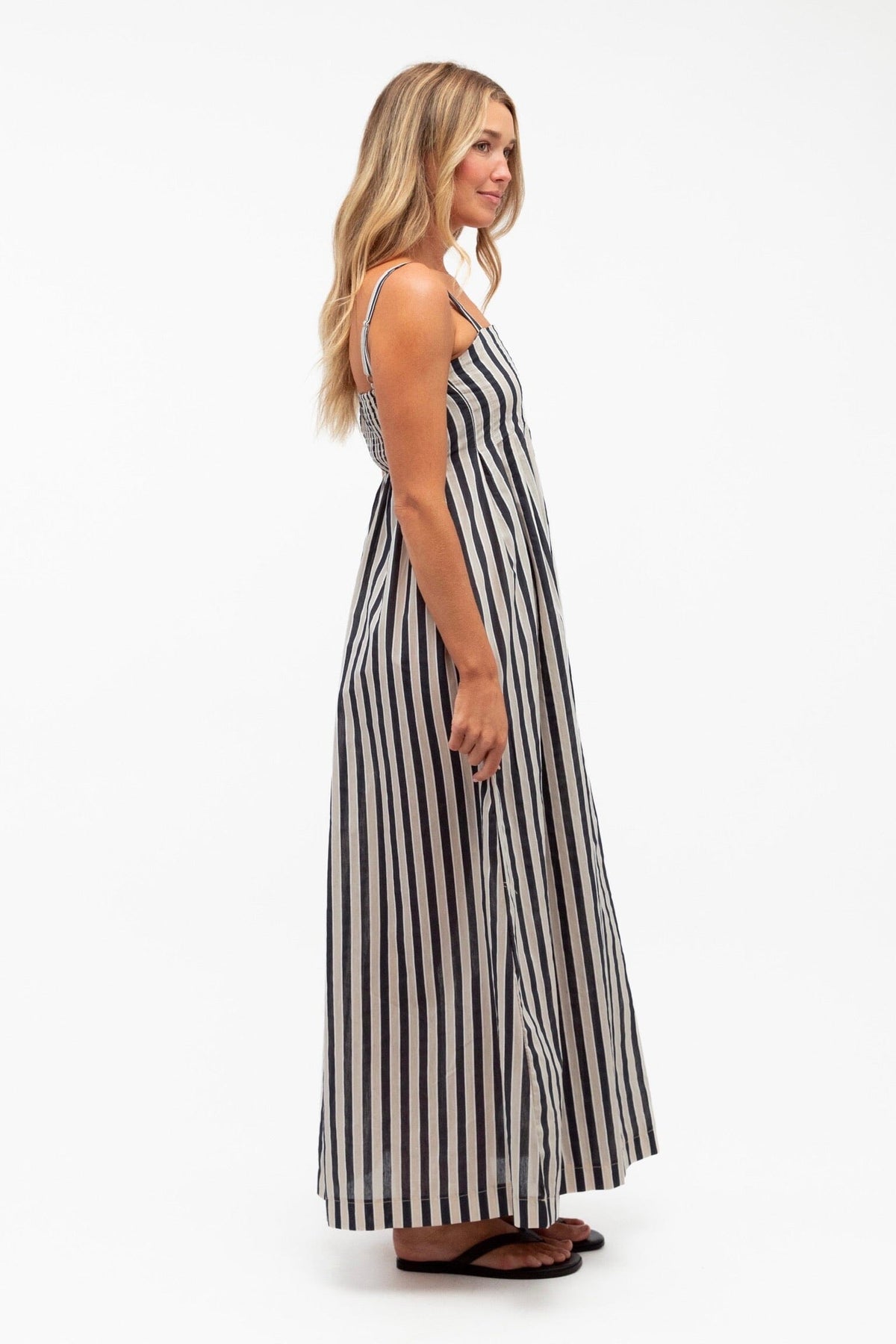 LABEL OF LOVE Monica Stripe Maxi Dress DRESSES