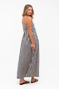 LABEL OF LOVE Monica Stripe Maxi Dress DRESSES