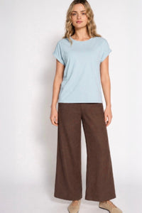 LITTLE LIES Jude Pants - Chocolate BOTTOMS