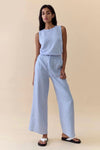 LITTLE LIES Spring Tank - Light Blue TOPS