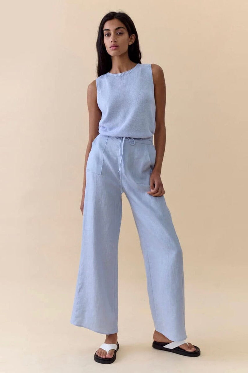 LITTLE LIES Spring Tank - Light Blue TOPS