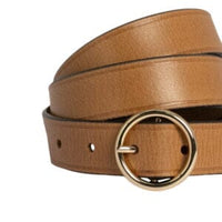 LOOP LEATHER CO. Leah Leather Belt - Natural ACCESSORIES