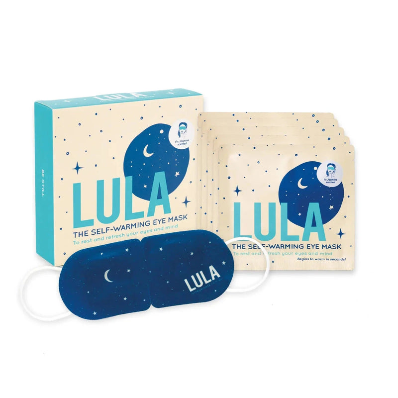 LULA Lula Self-Warming Eye Mask - Jasmine BEAUTY