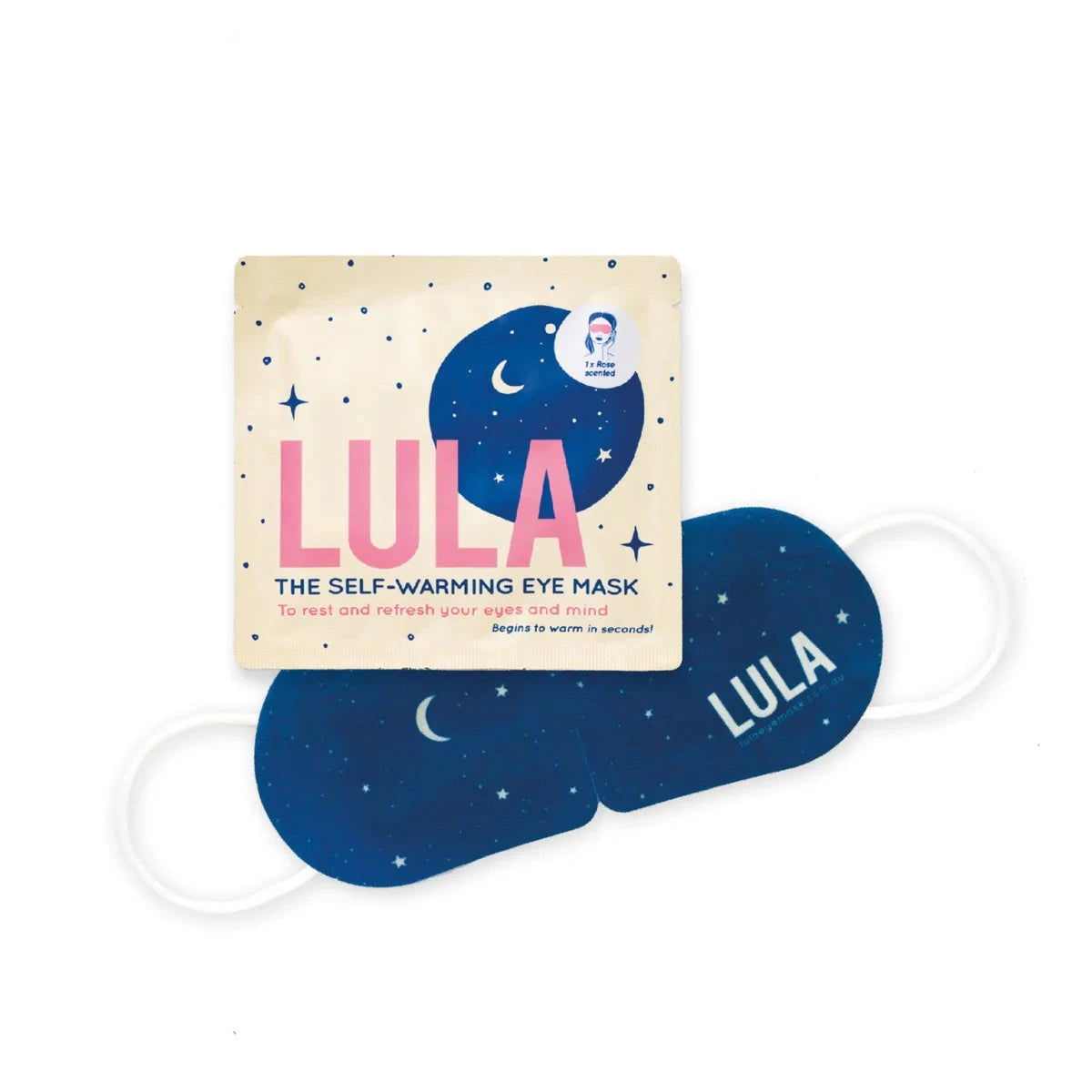 LULA Lula Self Warming Eye Mask - Rose BEAUTY