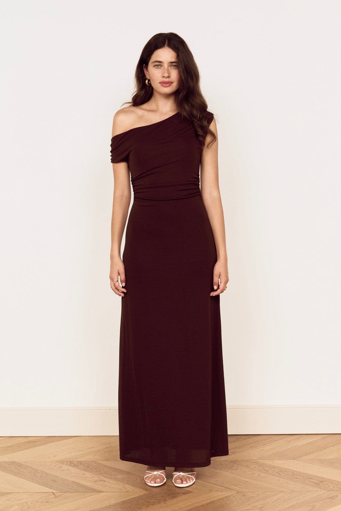 MINKPINK Aster Mesh Midi Dress DRESSES
