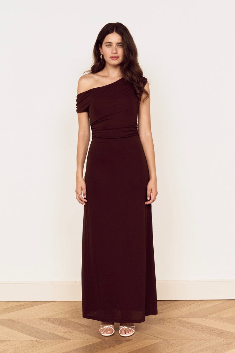 MINKPINK Aster Mesh Midi Dress DRESSES