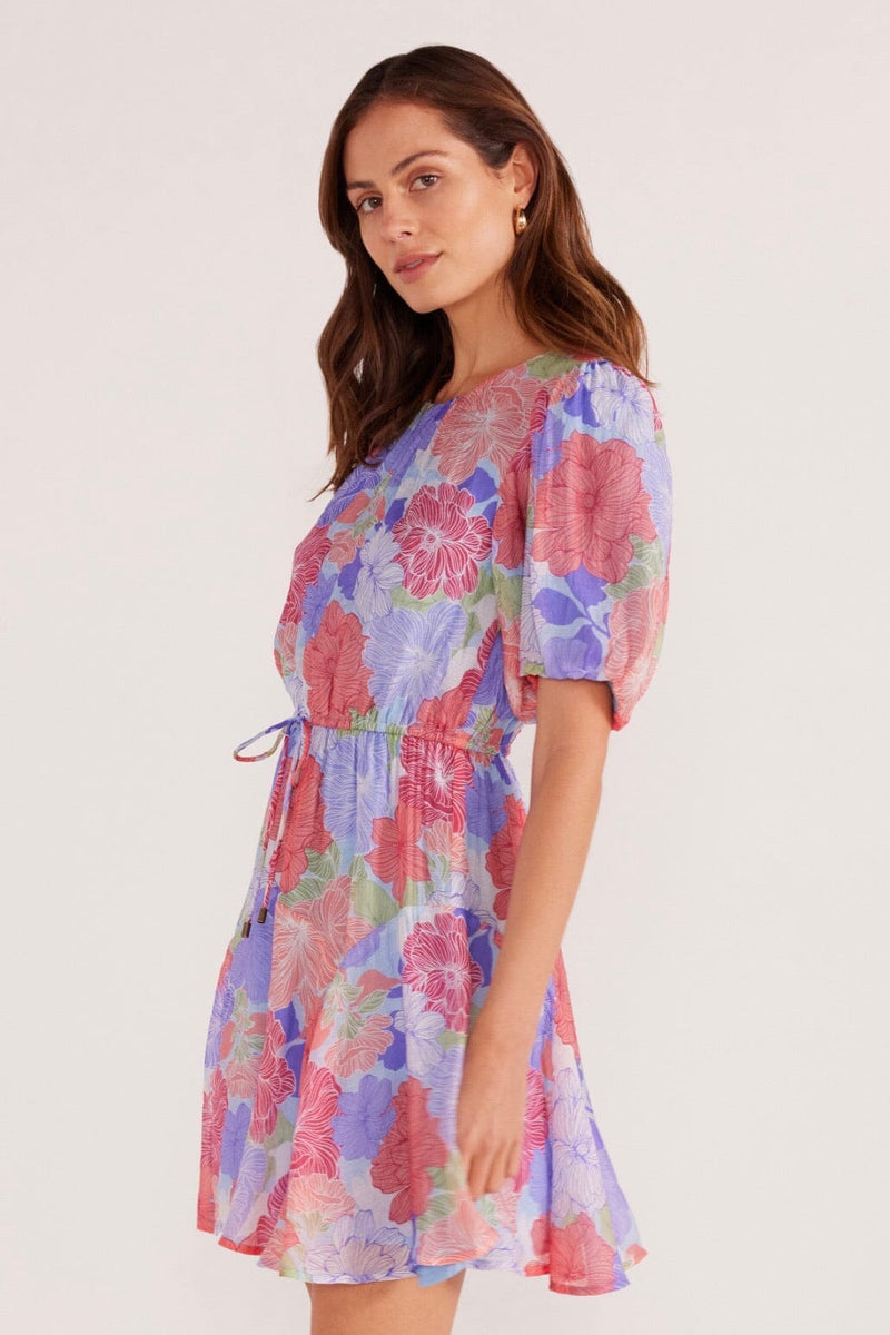 MINKPINK Belle Puff Sleeve Mini Dress DRESSES