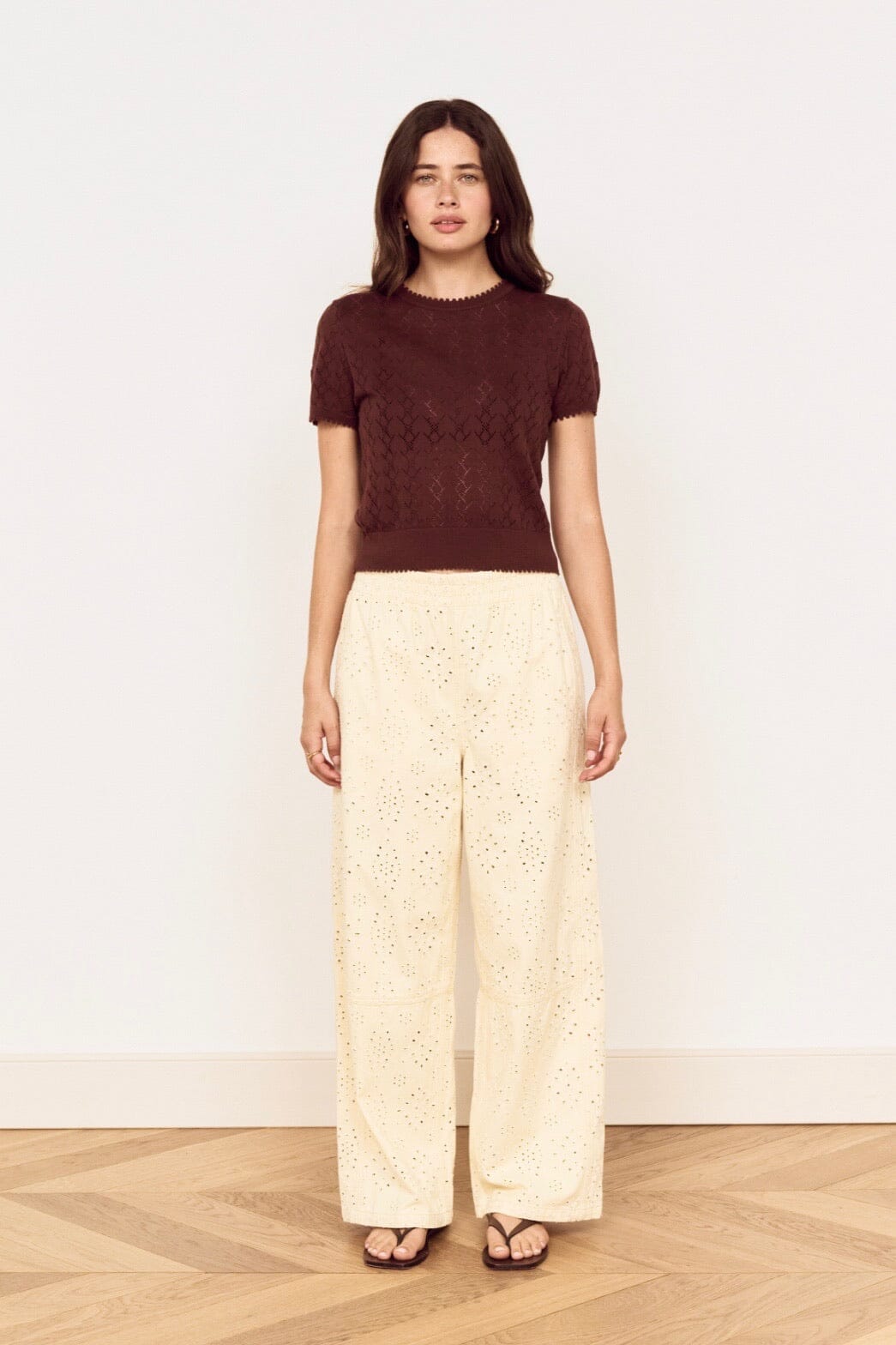 MINKPINK Calla Knit Tee TOPS