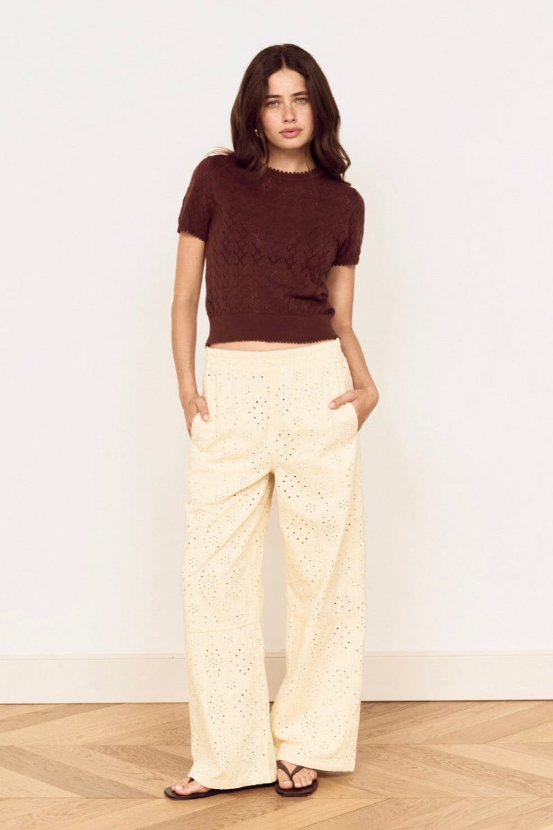 MINKPINK Calla Knit Tee TOPS