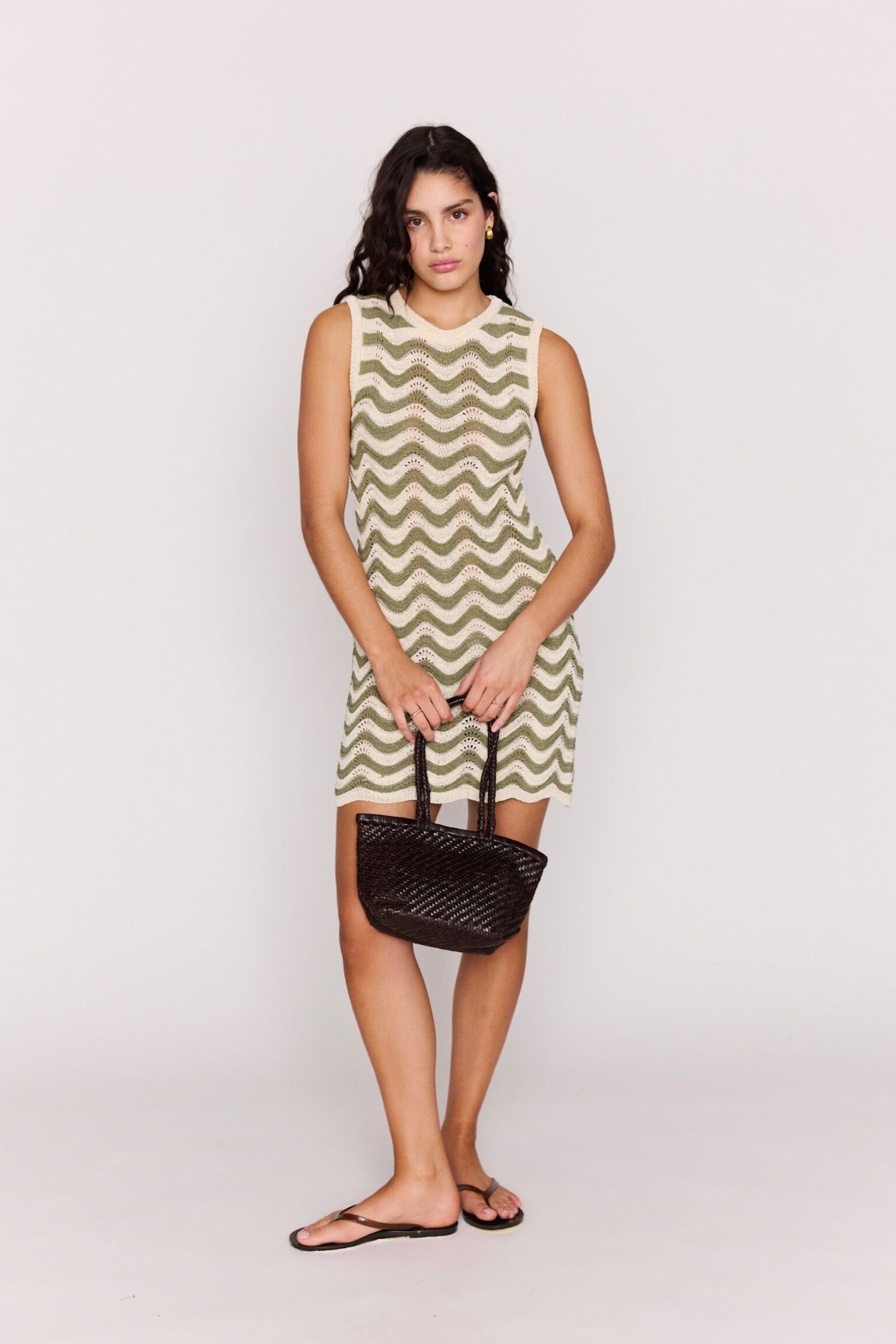 MINKPINK Clio Crochet Mini Dress DRESSES