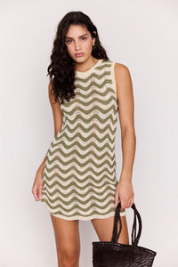 MINKPINK Clio Crochet Mini Dress DRESSES