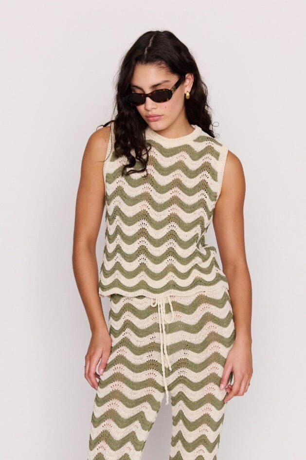 MINKPINK Clio Crochet Top TOPS