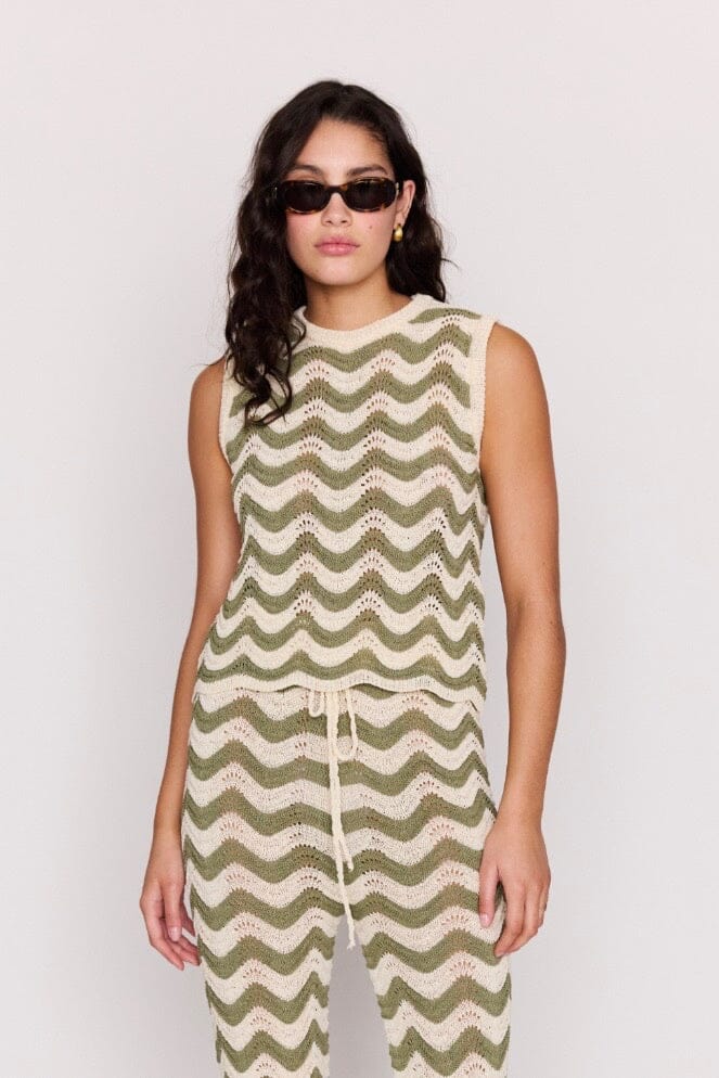 MINKPINK Clio Crochet Top TOPS