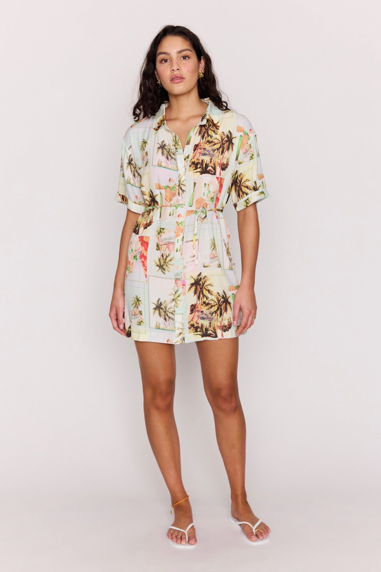 MINKPINK Dolce Mini Shirt Dress DRESSES