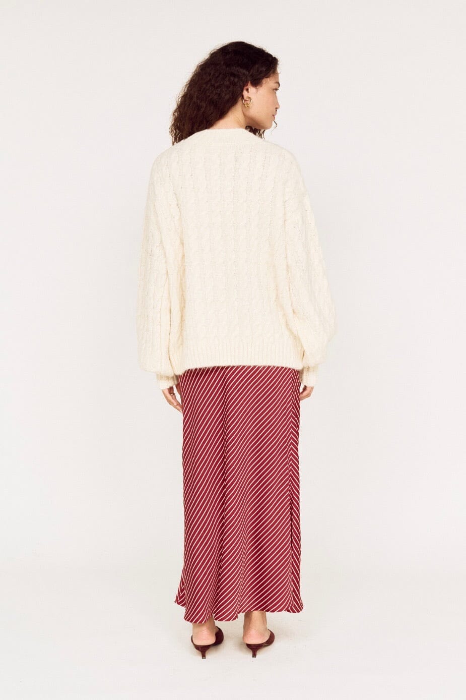 MINKPINK Elika Cable Knit Jumper KNITS