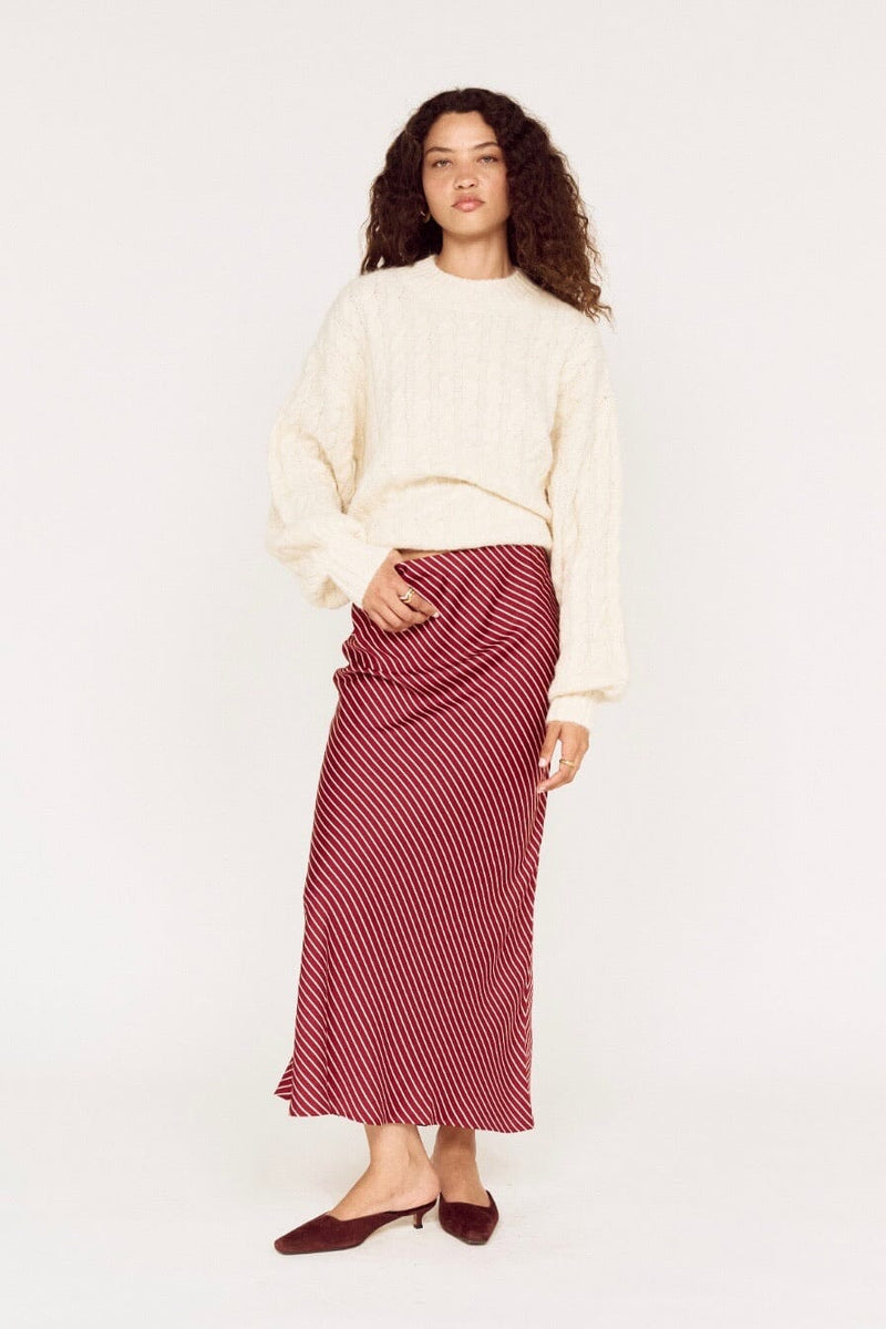 MINKPINK Elika Cable Knit Jumper KNITS