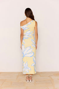 MINKPINK Esme Asym Mesh Maxi Dress DRESSES